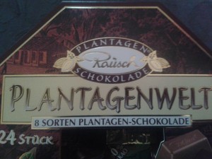 Plantagenwelt Rausch Schokolade