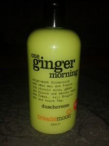 treaclemoon ginger morning duschcreme